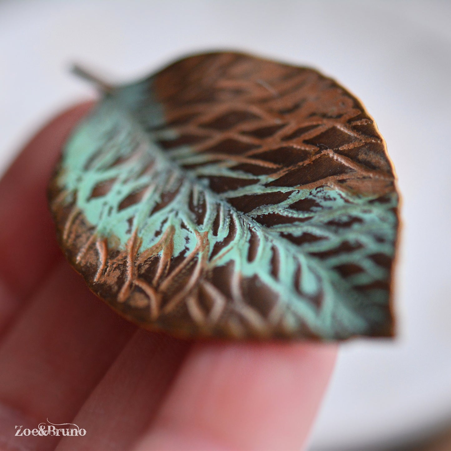1 Vintaj Brass, Natural Brass, Nickel Free, Lead Free, Verdigris Finish, Hibiscus Leaf Pendant 55x34mm