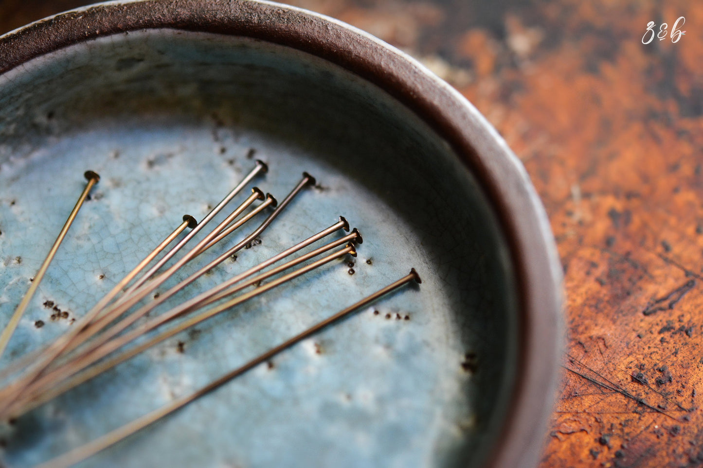 10, 3 Inch, Vintaj Brass, Natural Brass, Nickel Free, Lead Free, Head Pins