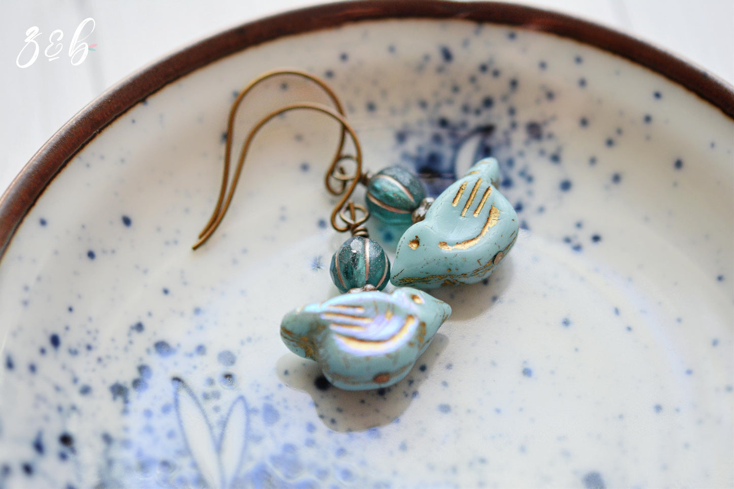 You And I Handmade Earrings - Nickel Free, Lead Free, Czech Glass Beads