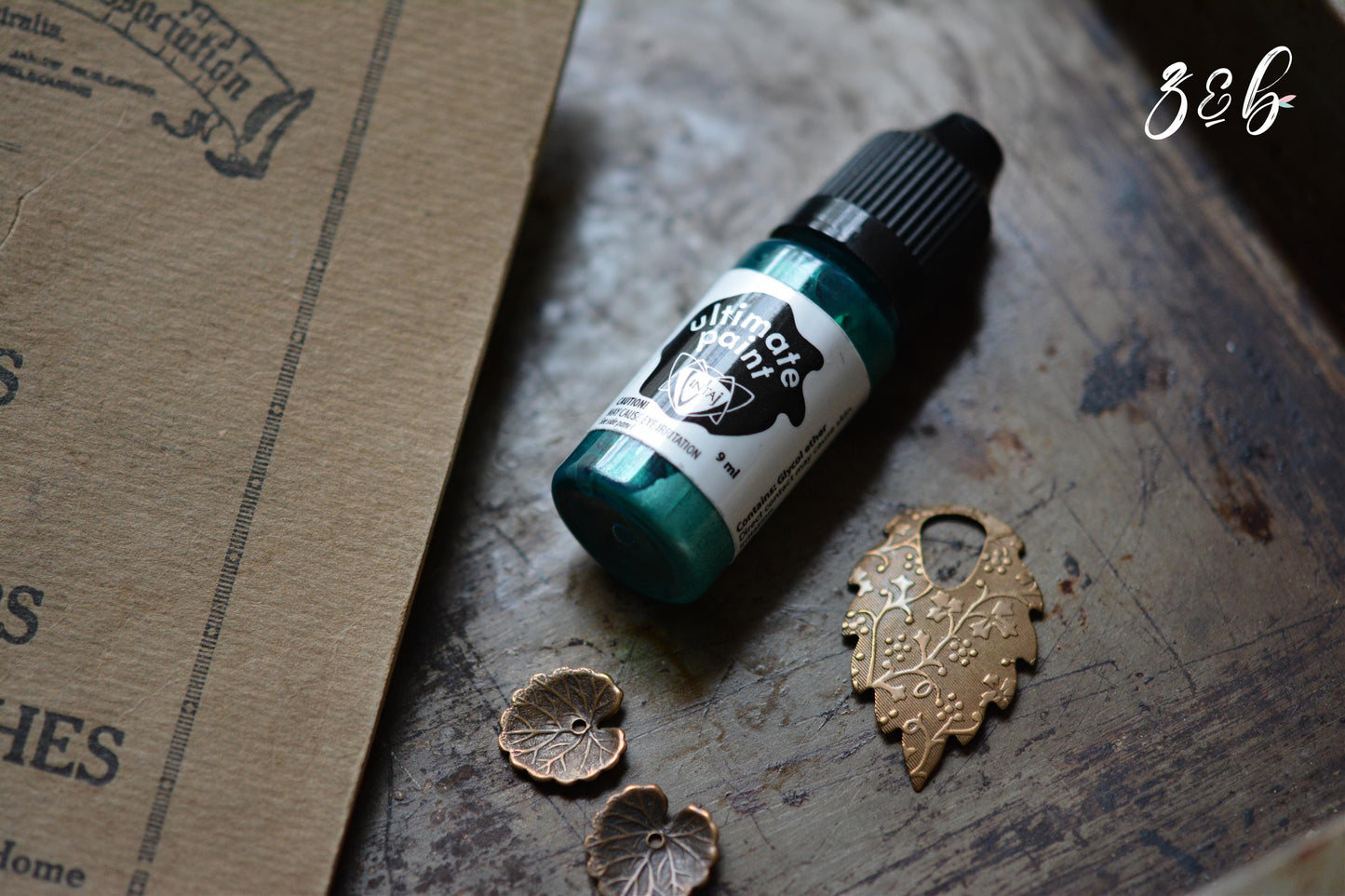 1 Scarab Wing, Colourful Soul, Ultimate Paint, Permanent To Wood, Metal, Resin, Leather, Fabric - 9ml