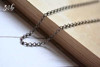 Antique Vintaj Brass, Natural Brass, Nickel Free, Lead Free Ladder Chain 3.7x6.6mm - Choose Your Legnth