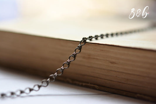 Antique Vintaj Brass, Natural Brass, Nickel Free, Lead Free Ladder Chain 3.7x6.6mm - Choose Your Legnth