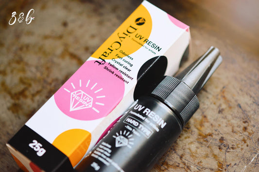 1 UV Resin, Cures Quickly, Bubble-Free, Odorless Formula, Shrink Resistant, Professional Finish - 25 Grams