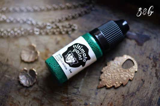 1 Scarab Wing, Colourful Soul, Ultimate Paint, Permanent To Wood, Metal, Resin, Leather, Fabric - 9ml